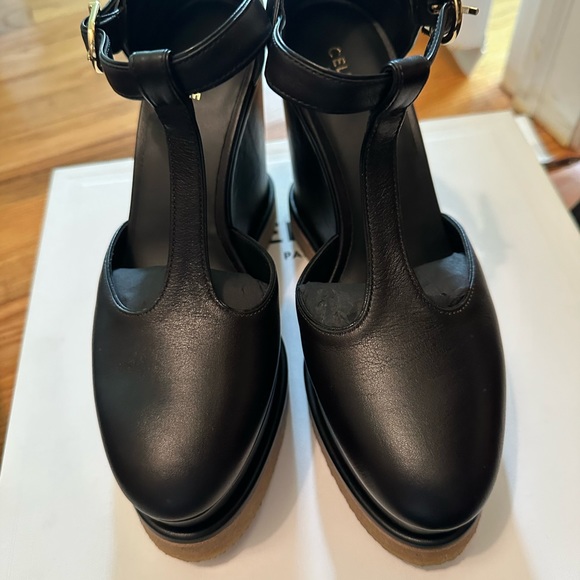 BNIB Celine Wedges - Picture 2 of 4